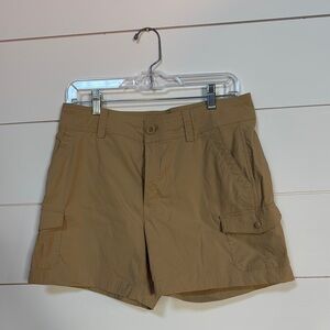 Eddie Bauer Tan Cargo Shorts Summer Essential